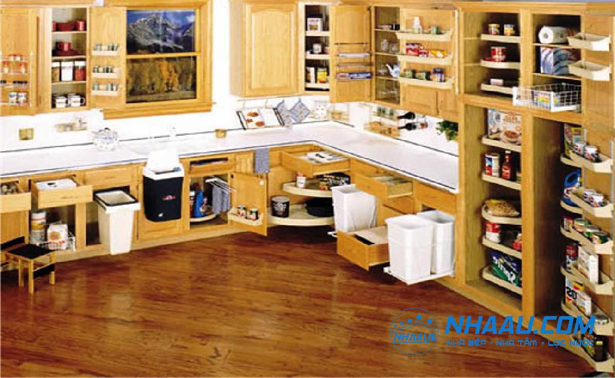 Nội thất tủ bếp - Nội thất cho các loại tủ bếp tại Nhà Âu - NhaAu.com